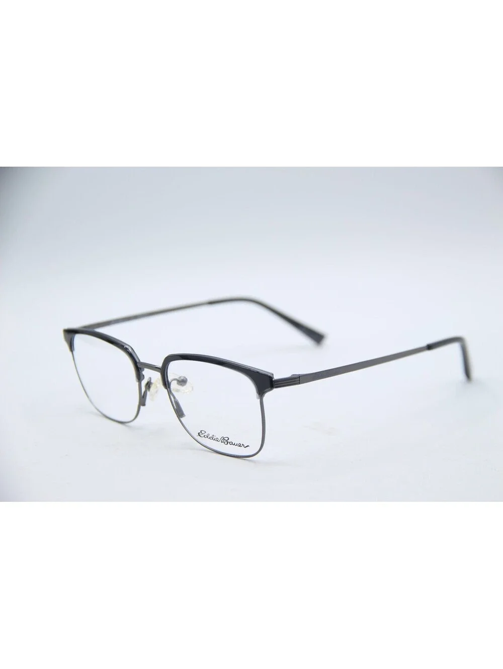Eddie Bauer Eb32049 Gr Gray Black Authentic Frames Eyeglasses 50-18 !!!